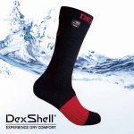英國DexShell Flame Retardant 高筒-防水阻燃襪 黑色